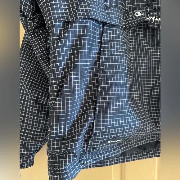 Champion MEN’s Puffer Anorak Quarter Zip Pullover (Size L) - Picture 4 of 14